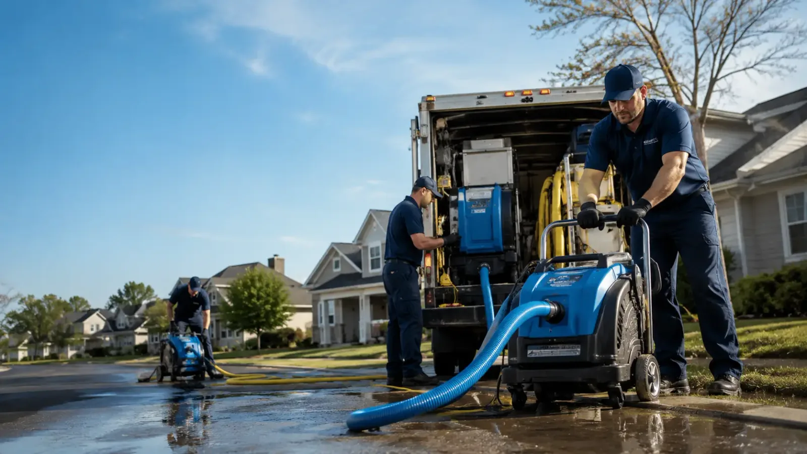 Flood Damage Cleanup in Mabie, WV
